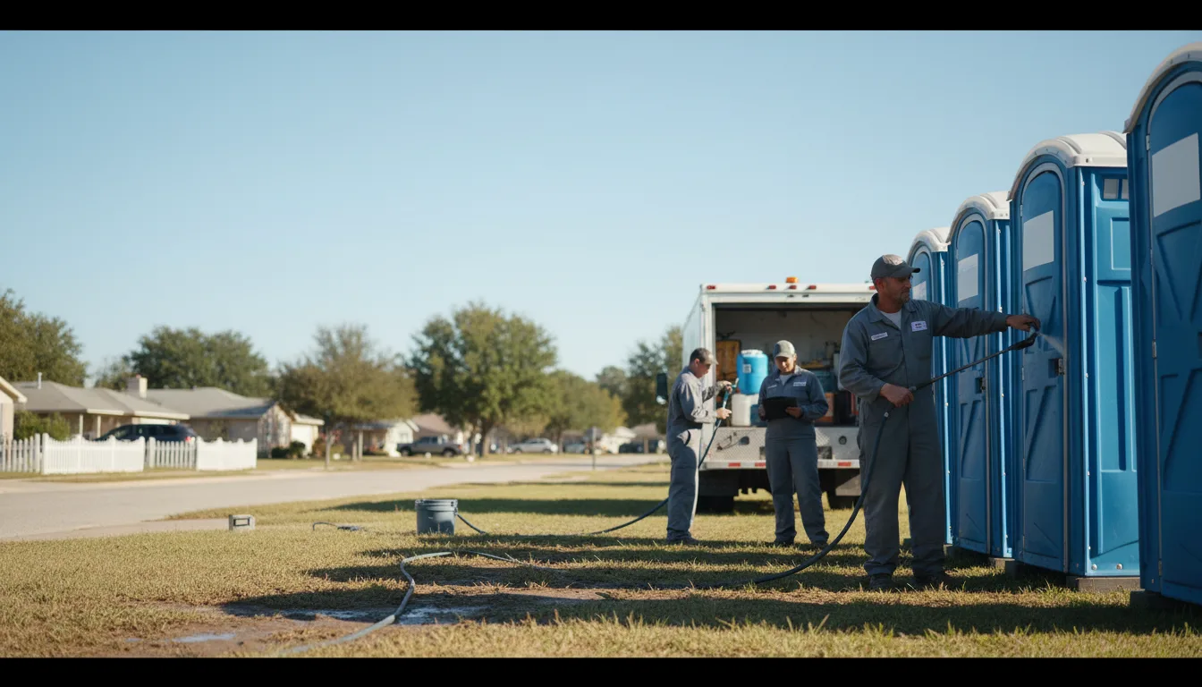 Long-Term Portable Toilet Rental in Milton, LA near me